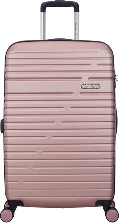 Валіза American Tourister Aero Racer Spinner 68 см, розширювана, 75.5 л, рожевий, легка, на 4 колесах
