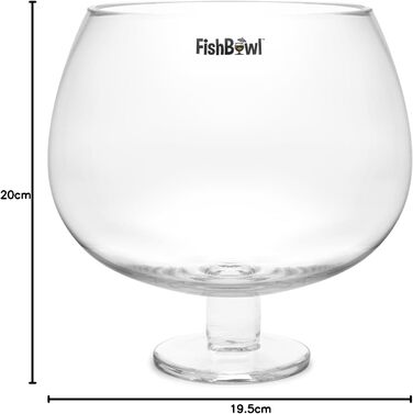 Келих для коктейлів Fishbowl Jumbo, 3 л, 20 см, одинарний