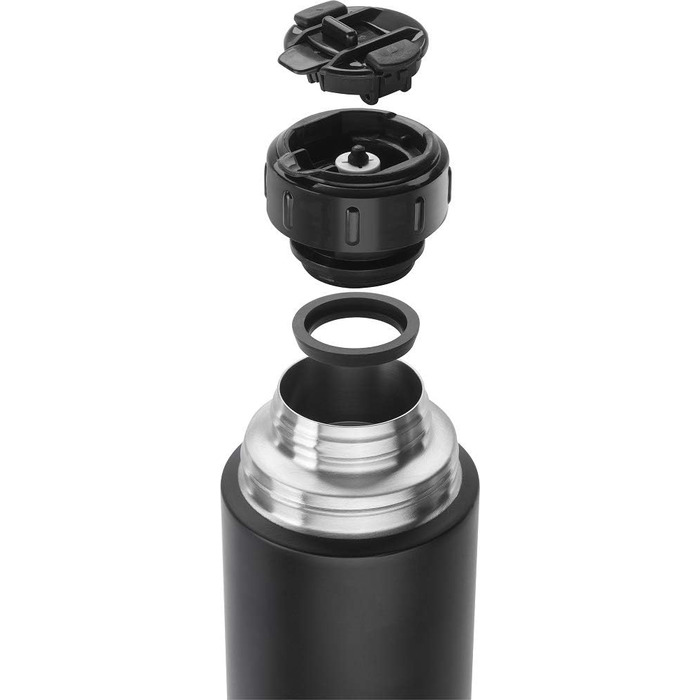 Термос ZWILLING Thermo з чашкою, 1 л, подвійна ізоляція, чорний