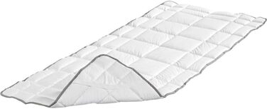 Наматрацник Badenia Bettcomfort Clean Cotton, 90x200 см, білий, сертифікат OEKO-TEX, німецька якість, бавовна