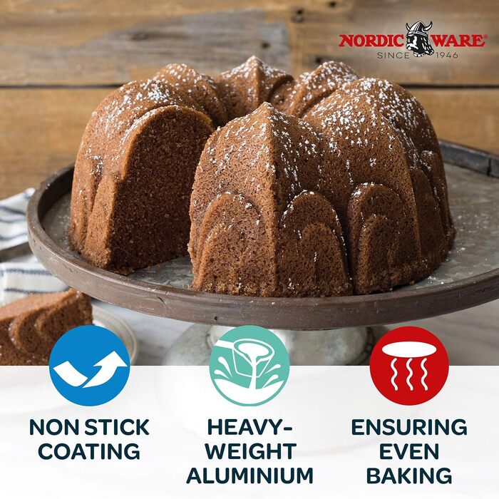 Форма для випікання Nordic Ware 53237, алюмінієва, різнокольорова