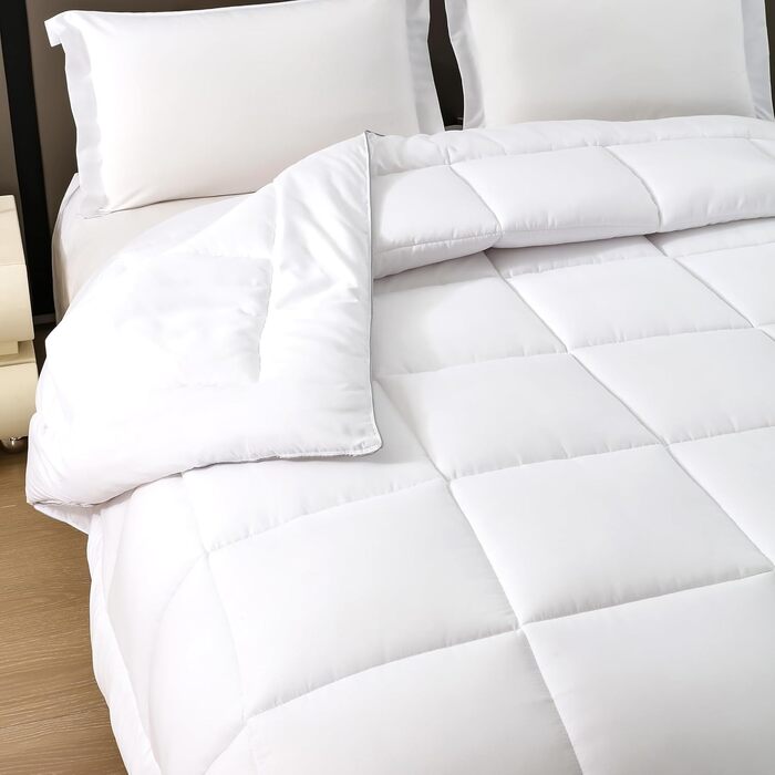 Ковдра зимова NORA HOME 240x260 см, 400 г/м², екстра тепла, мікрофібра, антиалергенна, сертифікат Oeko-TEX, модель Oslo