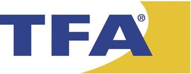 Радіокерований будильник TFA Dostmann з календарем, відображенням дати, температури, фаз місяця, настільний годинник, сірий, сучасний дизайн
