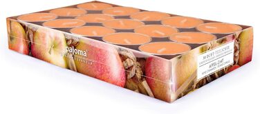 Ароматичні чайні свічки pajoma, 240 шт, різдвяні аромати, 8×30 шт