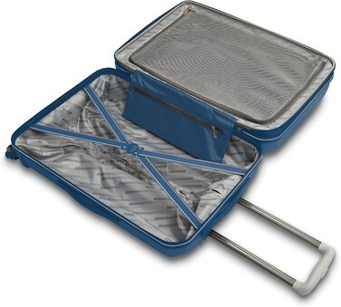 Набір валіз American Tourister Stratum XLT 2.0, жорсткий корпус, розширюваний, на 4 колесах-спінерах, 2 штуки (20/28 дюймів), синій