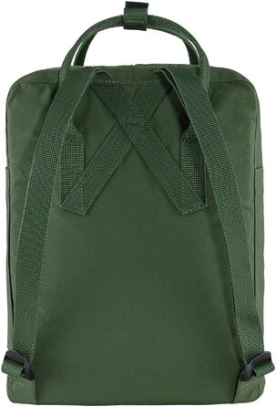 Рюкзак Fjällräven Kånken унісекс, 16 л, зелений, 38x27x13 см