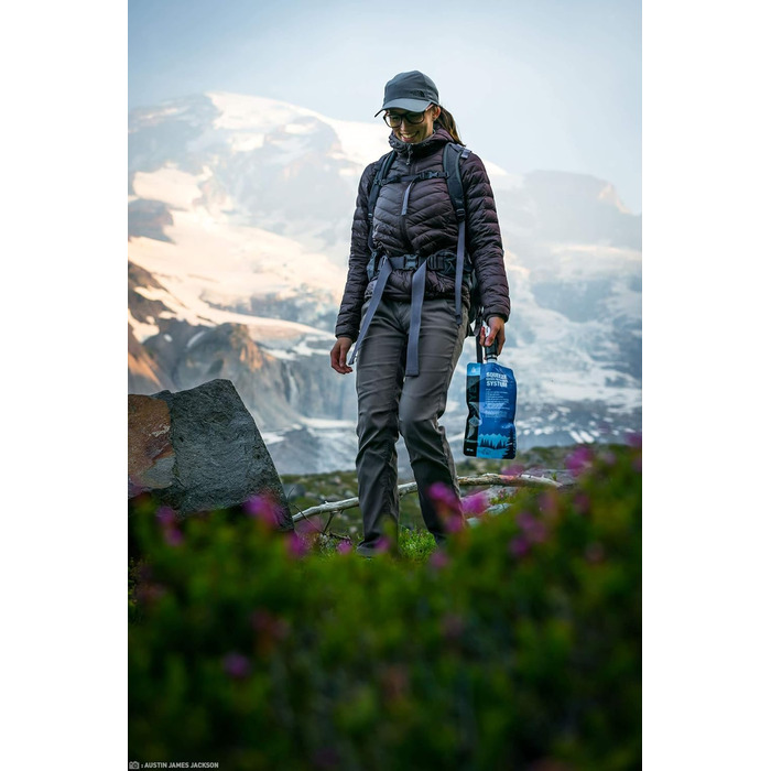 Фільтр для води Sawyer SP2129 Micro Squeeze для туризму, очищувач питної води, портативний водоочисник для походів та активного відпочинку