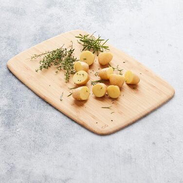 Обробна дошка для кухні 35x25x0,8 см – для хліба, м'яса, овочів та фруктів