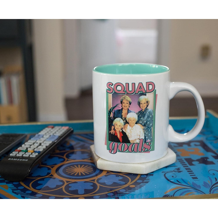 Керамічна чашка The Golden Girls Squad Goals 590 мл Silver Buffalo