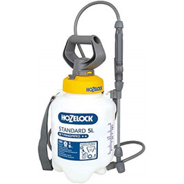 Обприскувач HOZELOCK Standard 5 л, для водних розчинів, інсектицидів, фунгіцидів, гербіцидів, добрив, з 20-см штангою