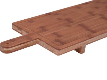 Дерев'яна дошка для сиру XXL Spetebo ORGANIC з ручкою, 100x26 см, натуральна сервісна дошка для подачі, харчова безпека