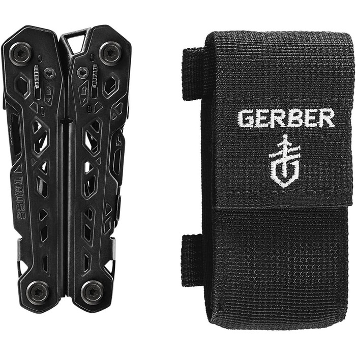 Мультитул Gerber Truss 17 в 1, чорний, з нейлоновим чохлом