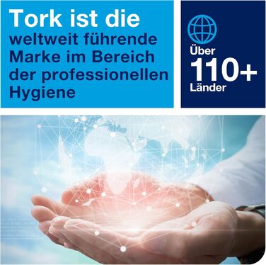 Диспенсер для паперових рушників Tork M1 Mini, білий, настінний, гігієнічна подача, 174x321x165 мм, Elevation Design