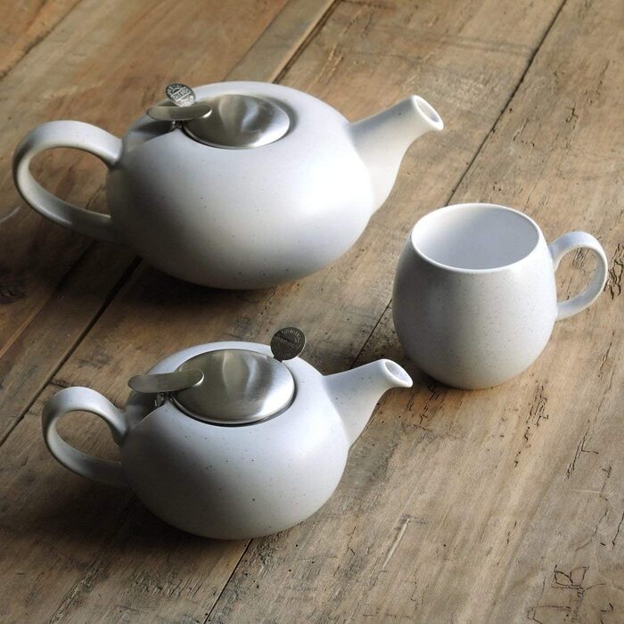 Чайник LONDON POTTERY Pebble з ситечком для заварювання чаю, керамічний, 500 мл, світло-блакитний