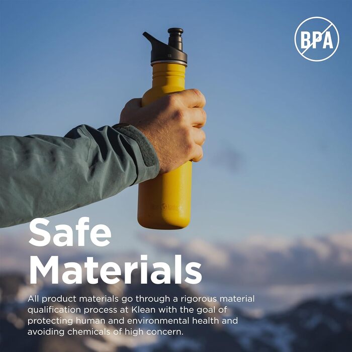 Пляшка для води Klean Kanteen Classic Narrow 532 мл, стара золота, з нержавіючої сталі