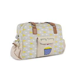 Сумка для мами Pink Lining Yummy Mummy Garden Birds, органайзер для дитячих речей, стильна, з пташками