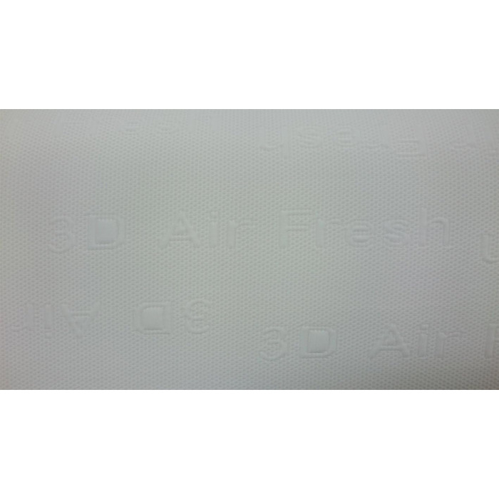 Намтрасник Dibapur PRO Soft 3D Air Fresh, 90x190 см, висота 5 см, ортопедичний топер з холодної піни з чохлом, Німеччина