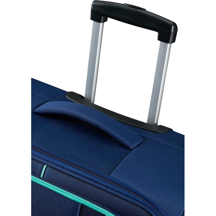 Валіза American Tourister Sea Seeker Spinner XL 80 см 92,5 л синя (Combat Navy), дорожня валіза на колесах