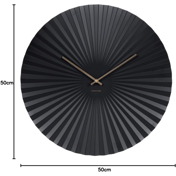 Годинник Karlsson Flip Clock XL настільний та настінний, дерево, 17,5x37x9 см, чорна сталь