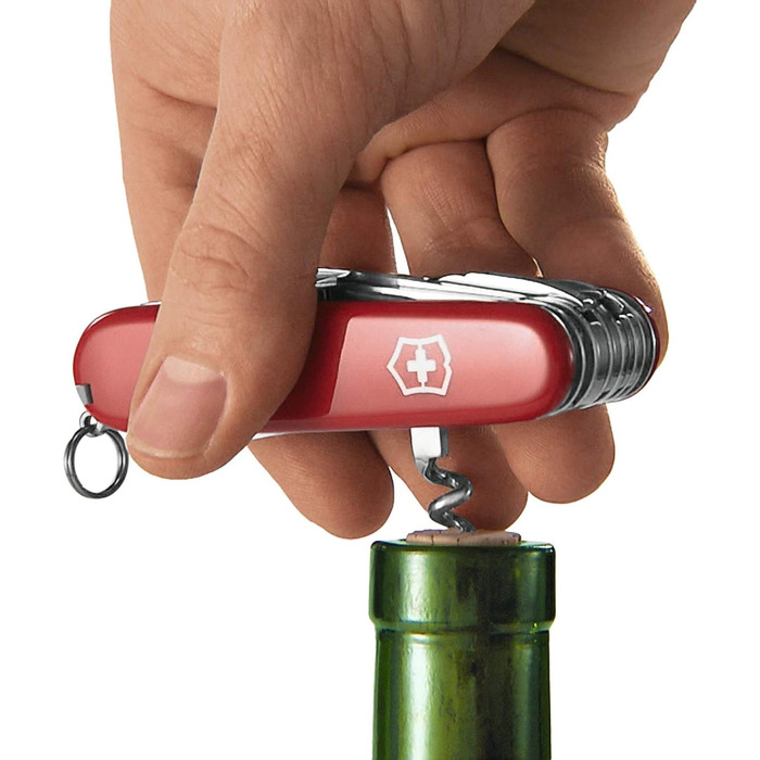 Швейцарський ніж Victorinox Hunter XTM, мультитул 6 функцій, складаний ніж з фіксацією леза, штопор, пила по дереву