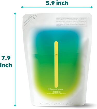 Преміум осушувач повітря Dry & Dry 8 шт. (286,3 г) для контролю вологи у підвалі, шафі, ванній, пральні, осушувач повітря, вологопоглинач