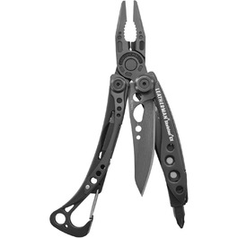 Мультитул Leatherman Skeletool CX 7-в-1 для кемпінгу та виживання, нержавіюча сталь, Onyx