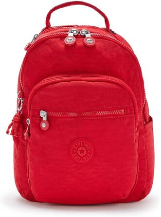 Рюкзак Kipling Seoul S червоний, для ноутбука, компактний