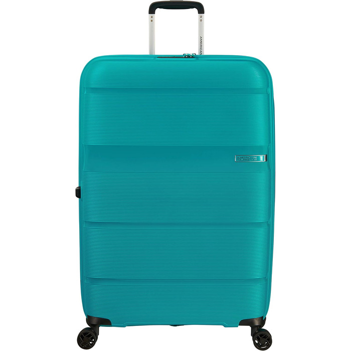 Валіза American Tourister Linex Spinner L, 76 см, 102 л, синя
