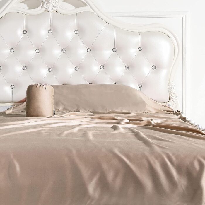 Вкладиш у спальний мішок Cozysilk з Tencel Lyocell Lenzing AG, з блискавкою, для дорослих, шовковистий, гладкий, для подорожей, у комплекті шовкова маска для сну