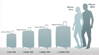 Валіза American Tourister Sunside Spinner L 77 см, розширювана, чорна, 118 л