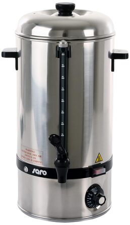 Saro Hot Drink Mini 317-2010 – електричний котел для глінтвейну та гарячої води, 10 л, 2500 Вт
