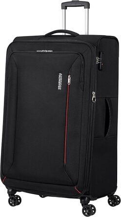 Валіза American Tourister Hyperspeed розширювана, 80 см, 109/116 л, бірюзова (Deep Teal) або чорна (Jet Black), Spinner L
