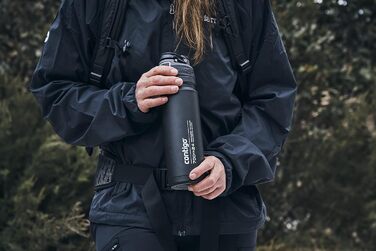 Термос пляшка Contigo Free Flow з нержавіючої сталі, 700 мл, ізольована, 100% герметична, BPA-free, зберігає холод до 29 годин, для спорту та активного відпочинку