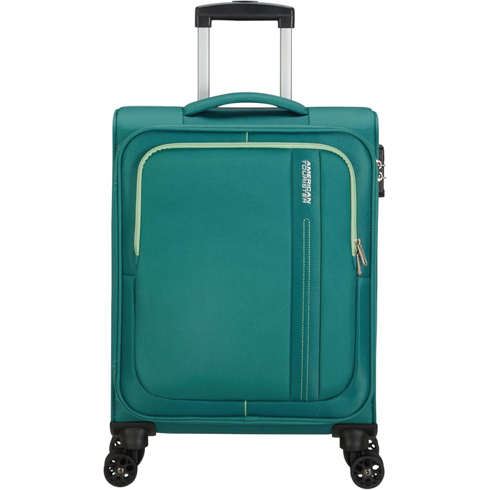 Валіза American Tourister Sea Seeker Spinner XL 80 см 92,5 л зелена, чемодан на 4 колесах для подорожей