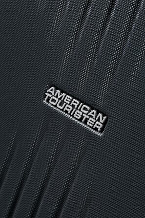Валіза American Tourister Tracklite Spinner 78 см, 120 л, розширювана, темно-сіра