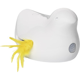 PetSafe інтерактивна іграшка для котів Peek-a-Bird з таймером, працює на 3 AA батарейках