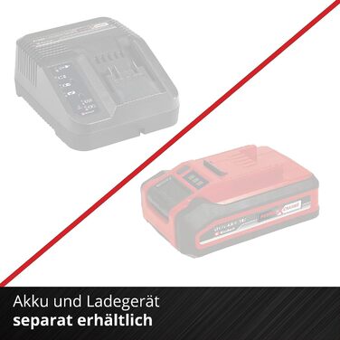 Акумуляторний садовий пилосос-воздуходув Einhell GE-CL 36 Li E-Solo Power X-Change, 2x18В, безщітковий двигун, 210 км/год, мішок 45 л, ремінь, без акумулятора та зарядного пристрою