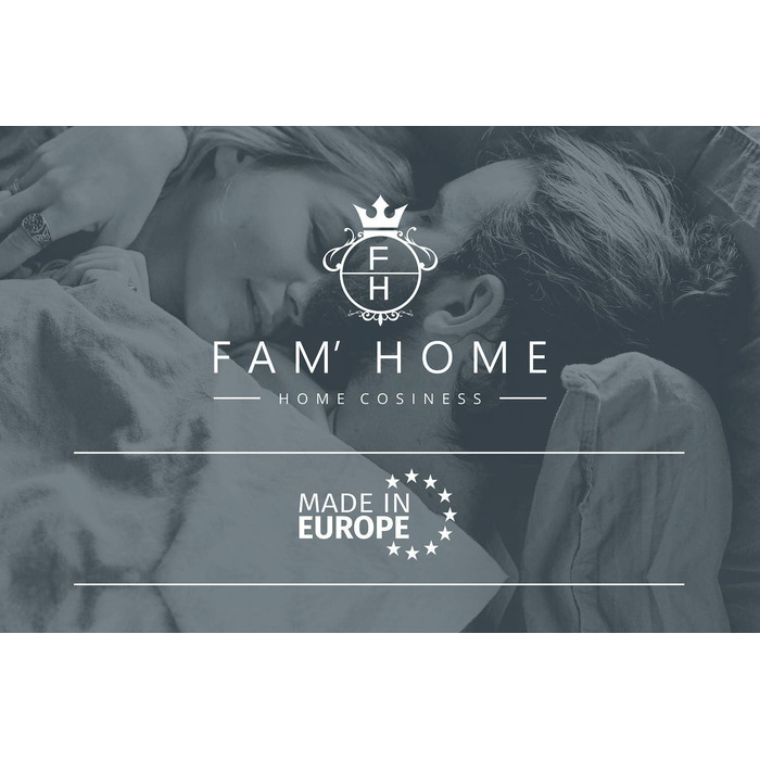 Наматрацник FAM Home з 4 еластичними кутами, натуральний і дихаючий, топер для дорослих і дітей, матрацна накладка 180x200 см