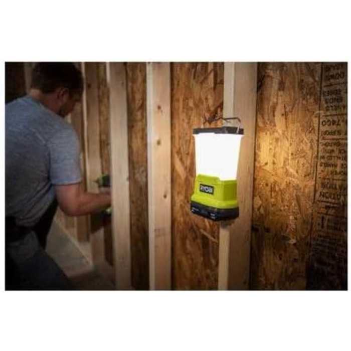 Акумуляторний LED ліхтар RYOBI 18V ONE+ RLL18-0, 3 режими яскравості (60/400/850 лм), без акумулятора та зарядного пристрою
