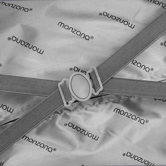 Валіза дорожня MONZANA XL, жорсткий корпус, метелик, ABS+PC, алюмінієва телескопічна ручка, подвійні гумові колеса