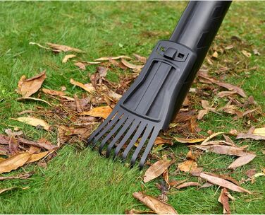 Електричний садовий пилосос-видувка Black+Decker BEBLV301, 3-в-1, 3000 Вт, з подрібнювачем і рюкзаком-мішком 72 л, регульована потужність, висока швидкість повітря