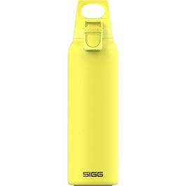 Термос пляшка SIGG Hot & Cold One з ситечком, 0,55 л, нержавіюча сталь 18/8, ізольована, ультра-лимон, BPA-free, не протікає