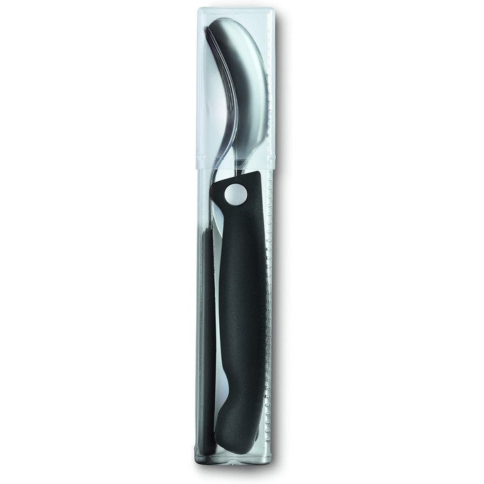 Набір столових ножів Victorinox Classic, 3 предмети, нержавіюча сталь, 11 см, чорні, супер гострі з хвилястим лезом
