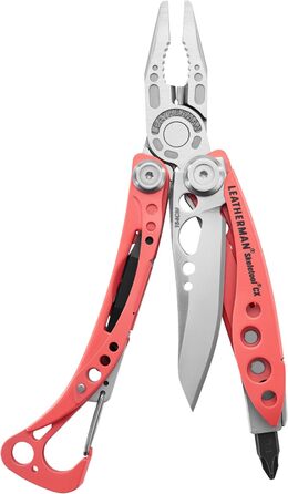 Мультитул Leatherman Skeletool CX 7-в-1 для кемпінгу та виживання, нержавіюча сталь, Guava