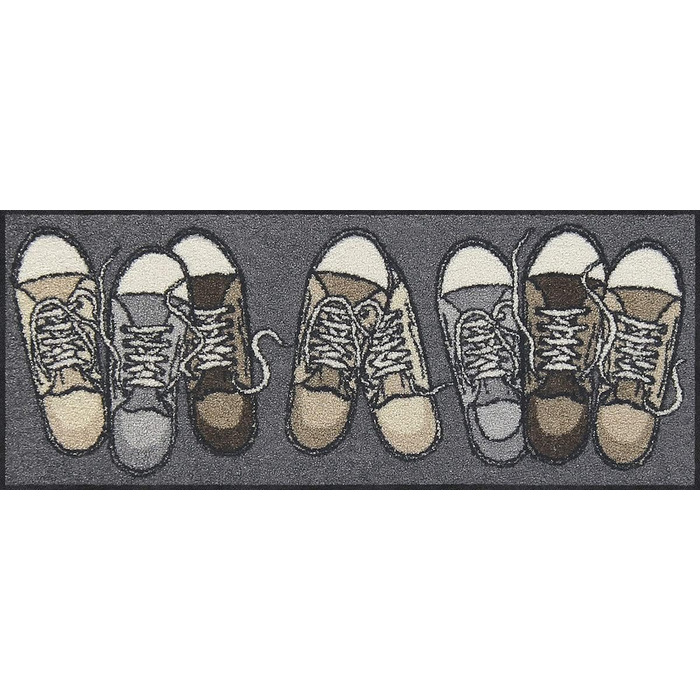 Килимок для взуття Salonloewe Sneakers 30x75 см, підставка для взуття, взуттєвий килимок