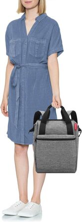 Рюкзак-сумка reisenthel allrounder R Twist Silver Urban, міський стиль