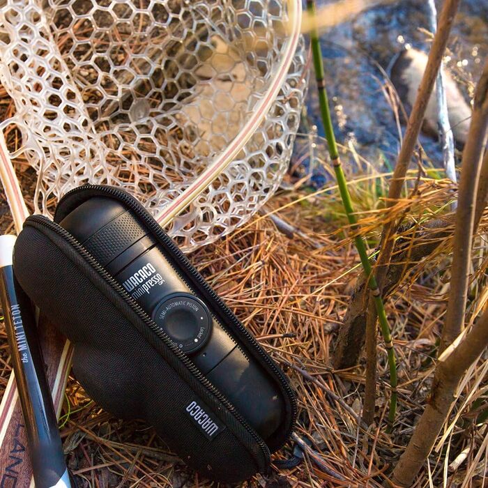 Набір бариста WACACO Nanopresso для портативної кавомашини, аксесуари для подвійного еспресо та лунго, з дорожнім футляром