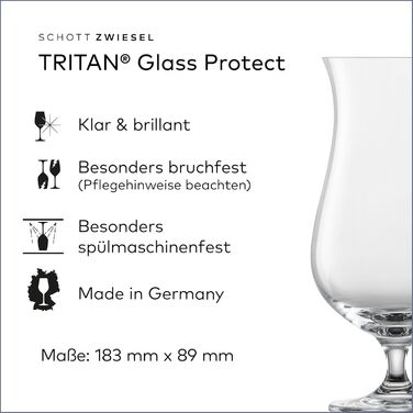 Набір скла SCHOTT ZWIESEL Hurricane, можна мити в посудомийній машині