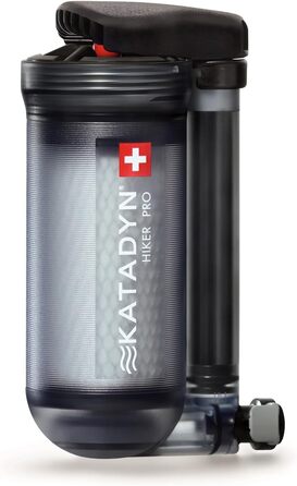 Фільтр для води Katadyn Hiker Pro прозорий, портативний, 1 л/хв