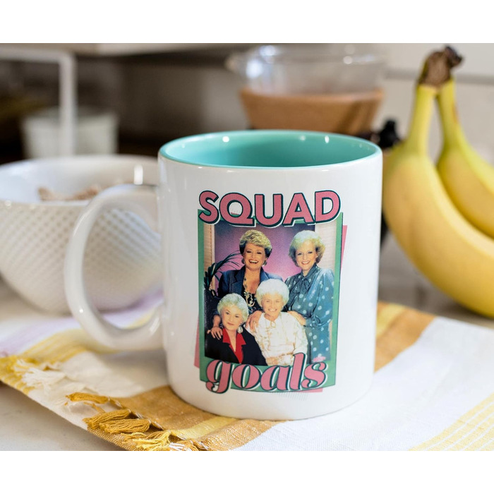Керамічна чашка The Golden Girls Squad Goals 590 мл Silver Buffalo